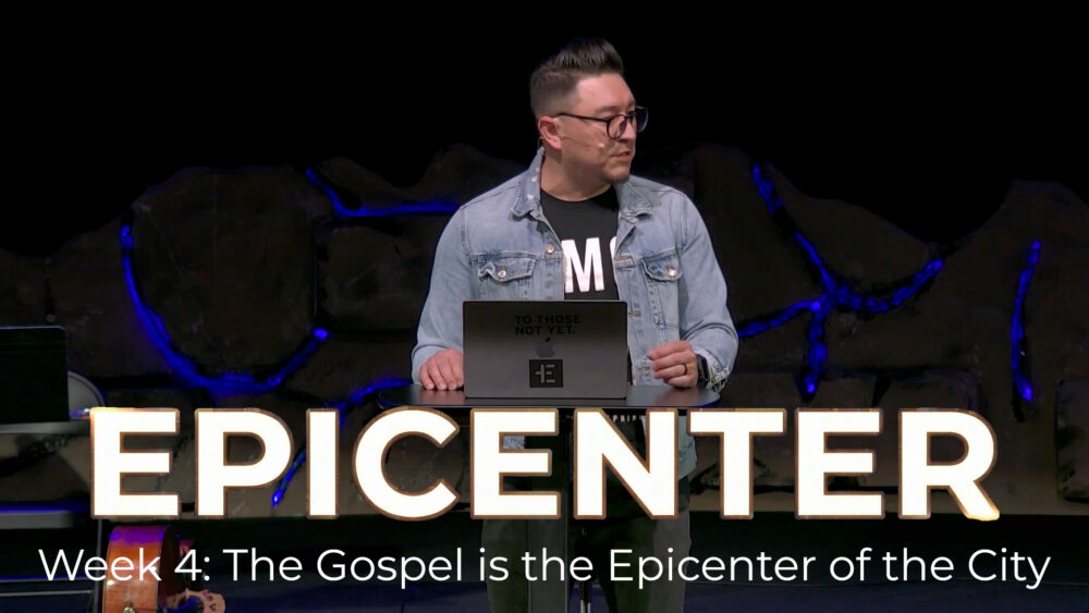 The Gospel is the Epicenter of the City Image